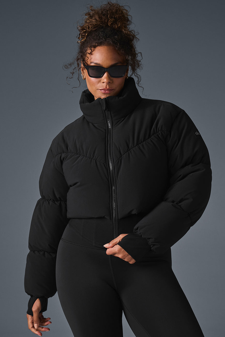 Main Act Corset Puffer - Black