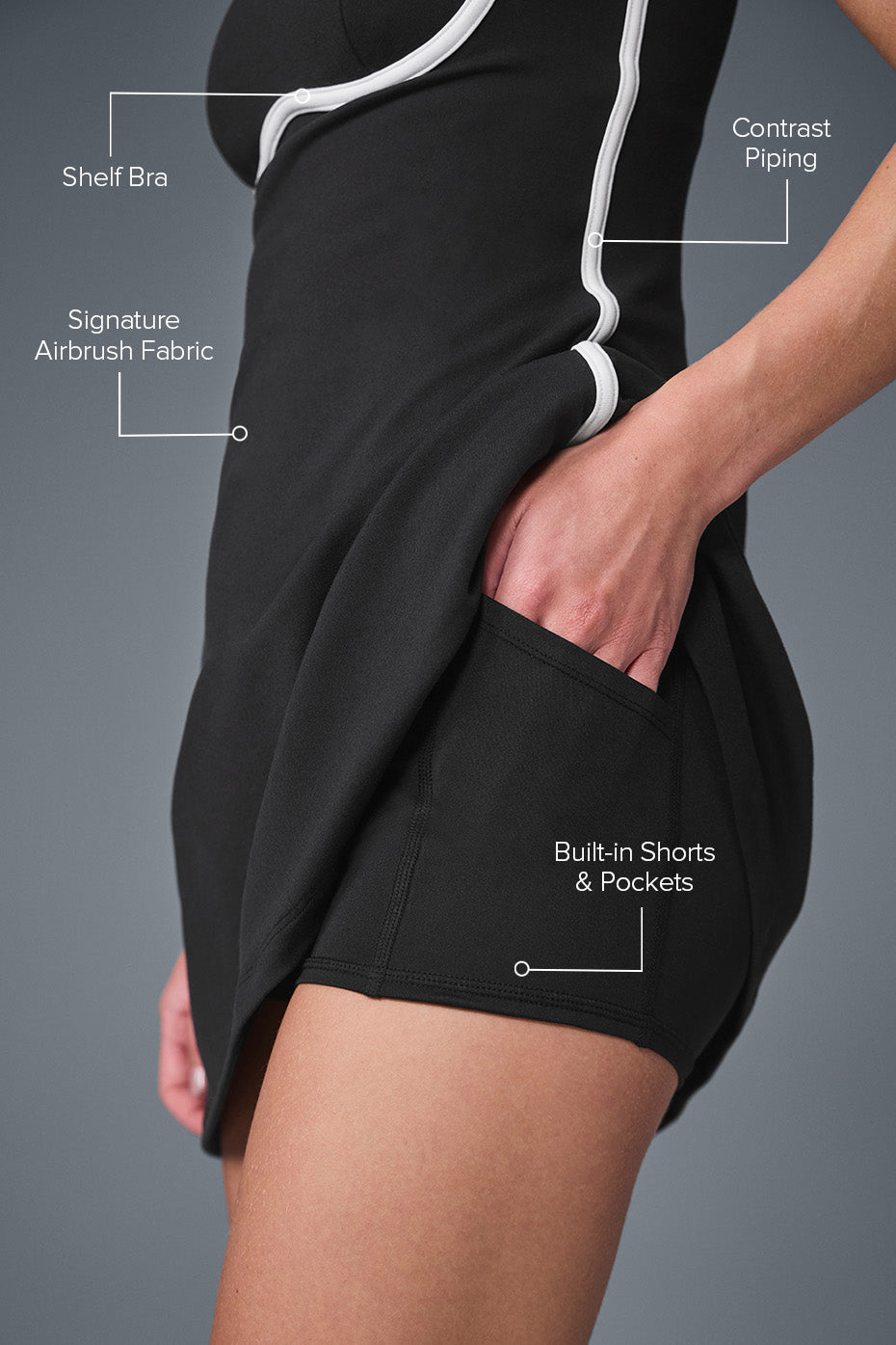 Best-selling airbrushed dress