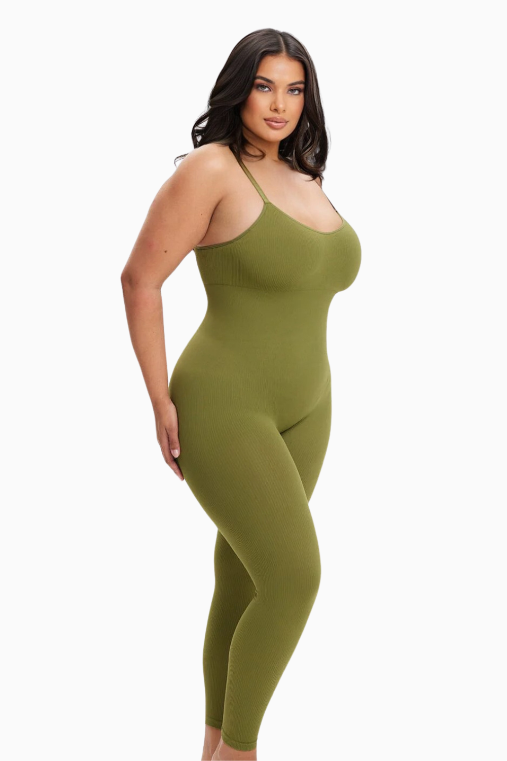 SEAMLESS DIAZ green jumpsuits