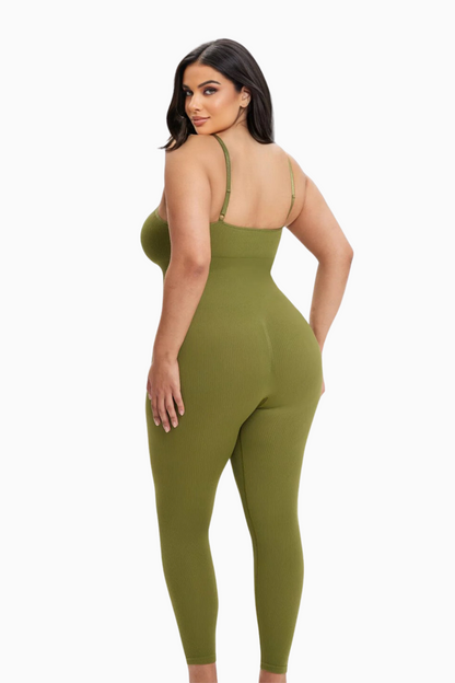 SEAMLESS DIAZ green jumpsuits