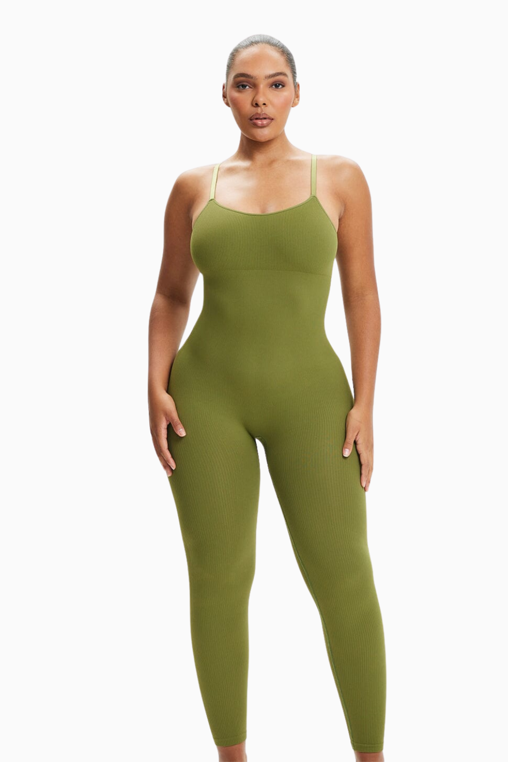 SEAMLESS DIAZ green jumpsuits