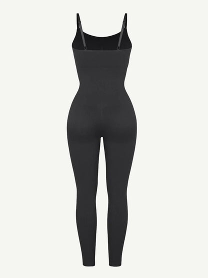 SEAMLESS DIAZ jumpsuit Black/Brown