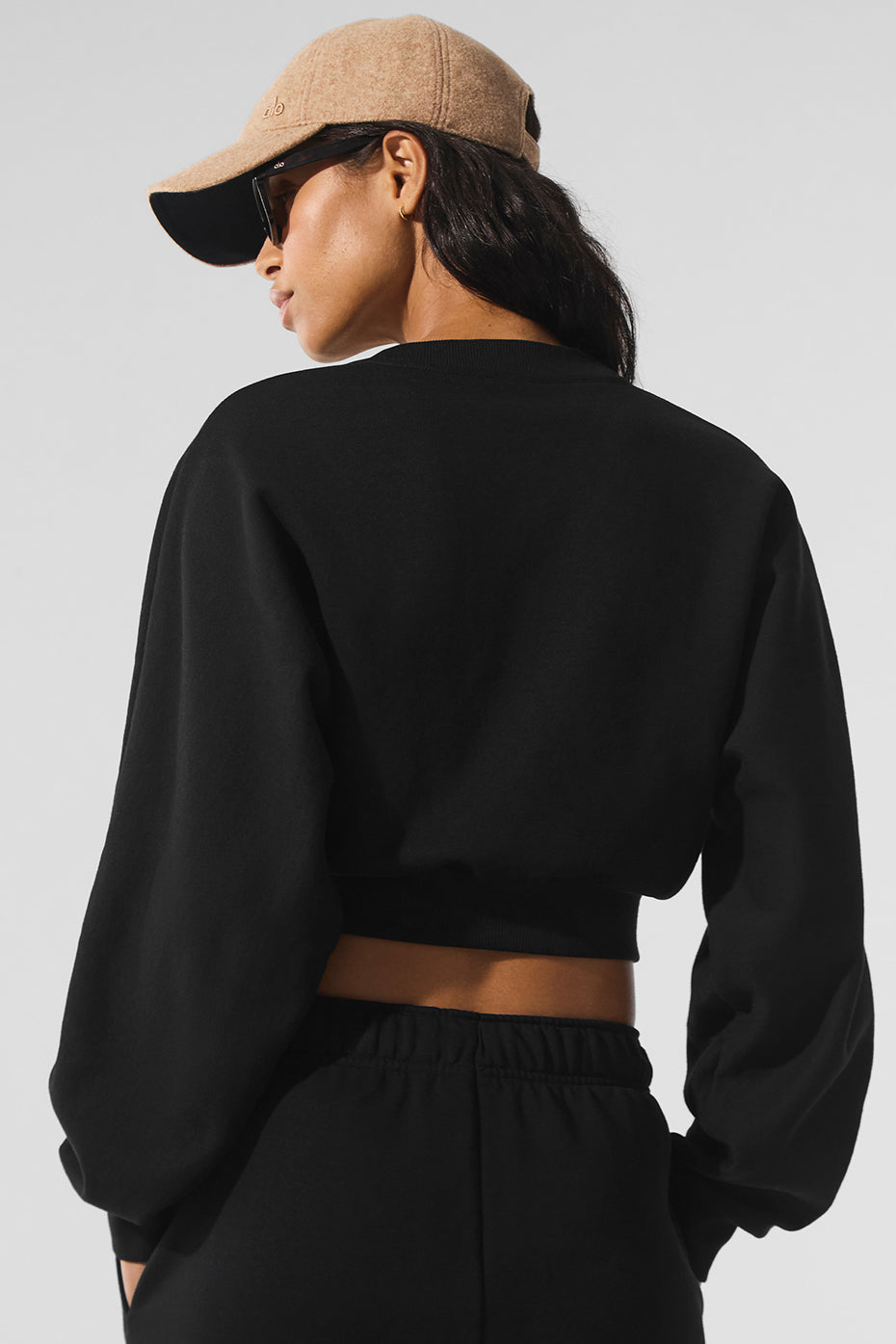 Accolade Best Seller Cropped Crew Neck Sweater