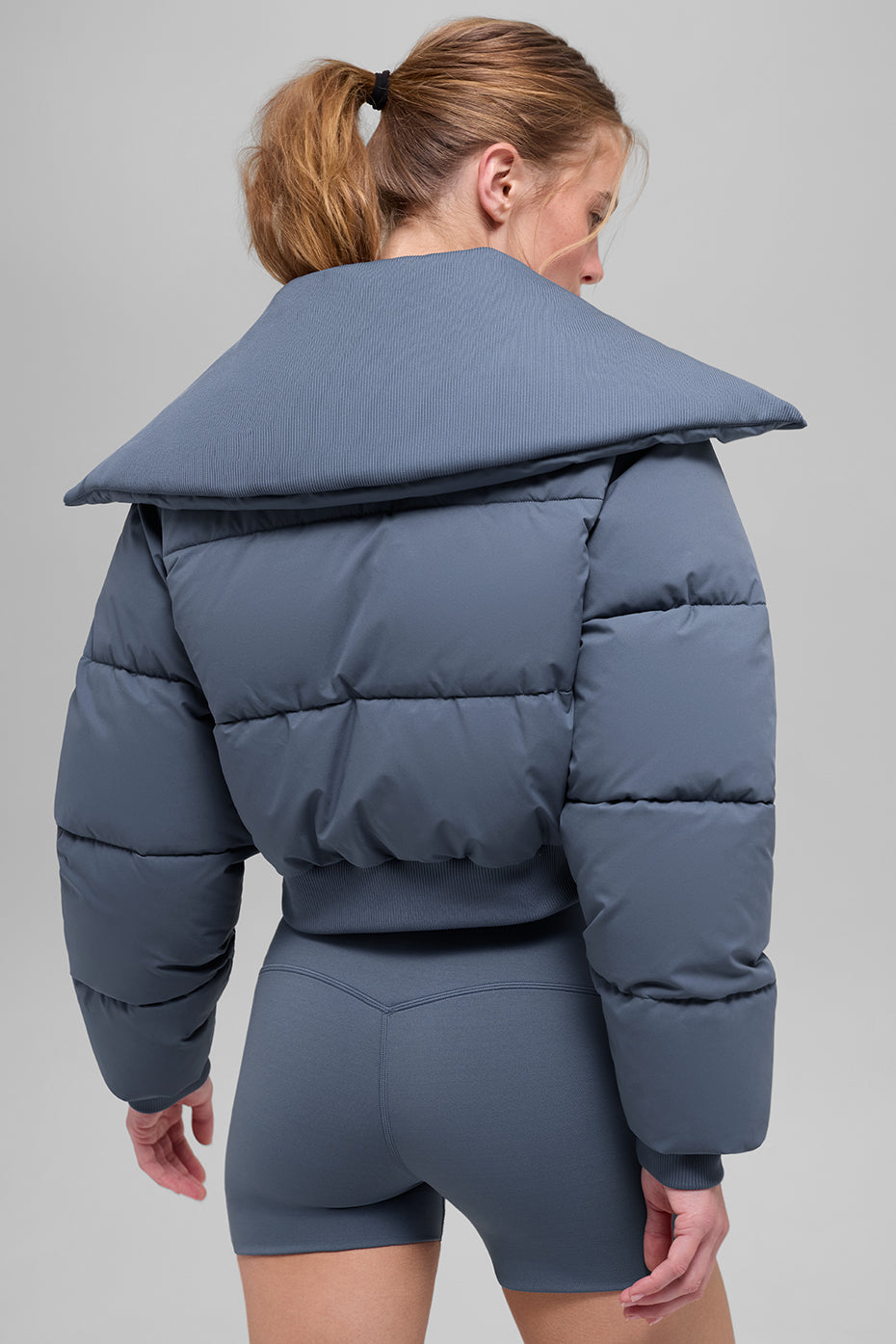 Captivate Puffer - Bluestone