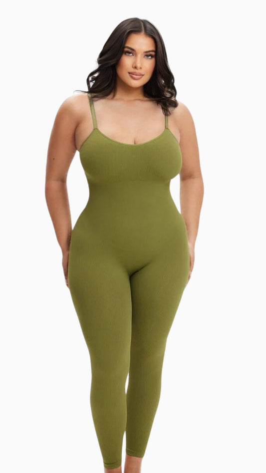 SEAMLESS DIAZ green jumpsuits